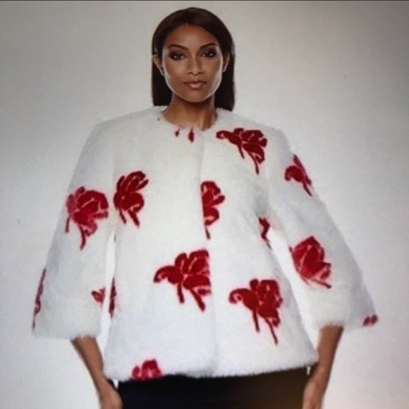 ⭐️⭐️❤️ADRIENNE LANDAU FAUX FUR JACKET ❤️⭐️⭐️ - Picture 1 of 8